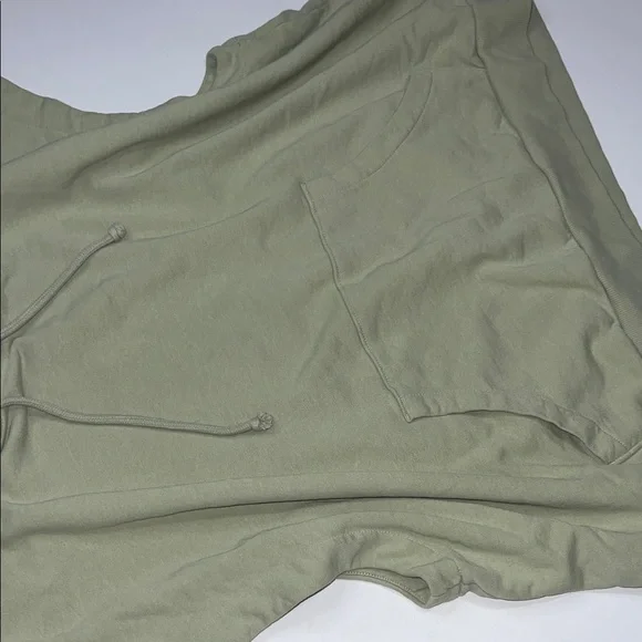 H&M Men’s Light Green Knit Sleeveless Hoodie - Picture 6 of 11